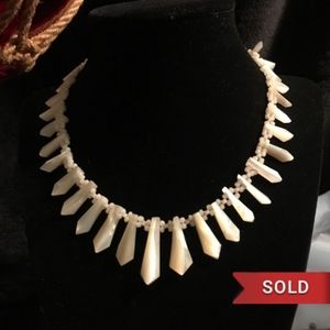 ❌SOLD❌1 OF A KIND Mother of Pearl Shell Necklace